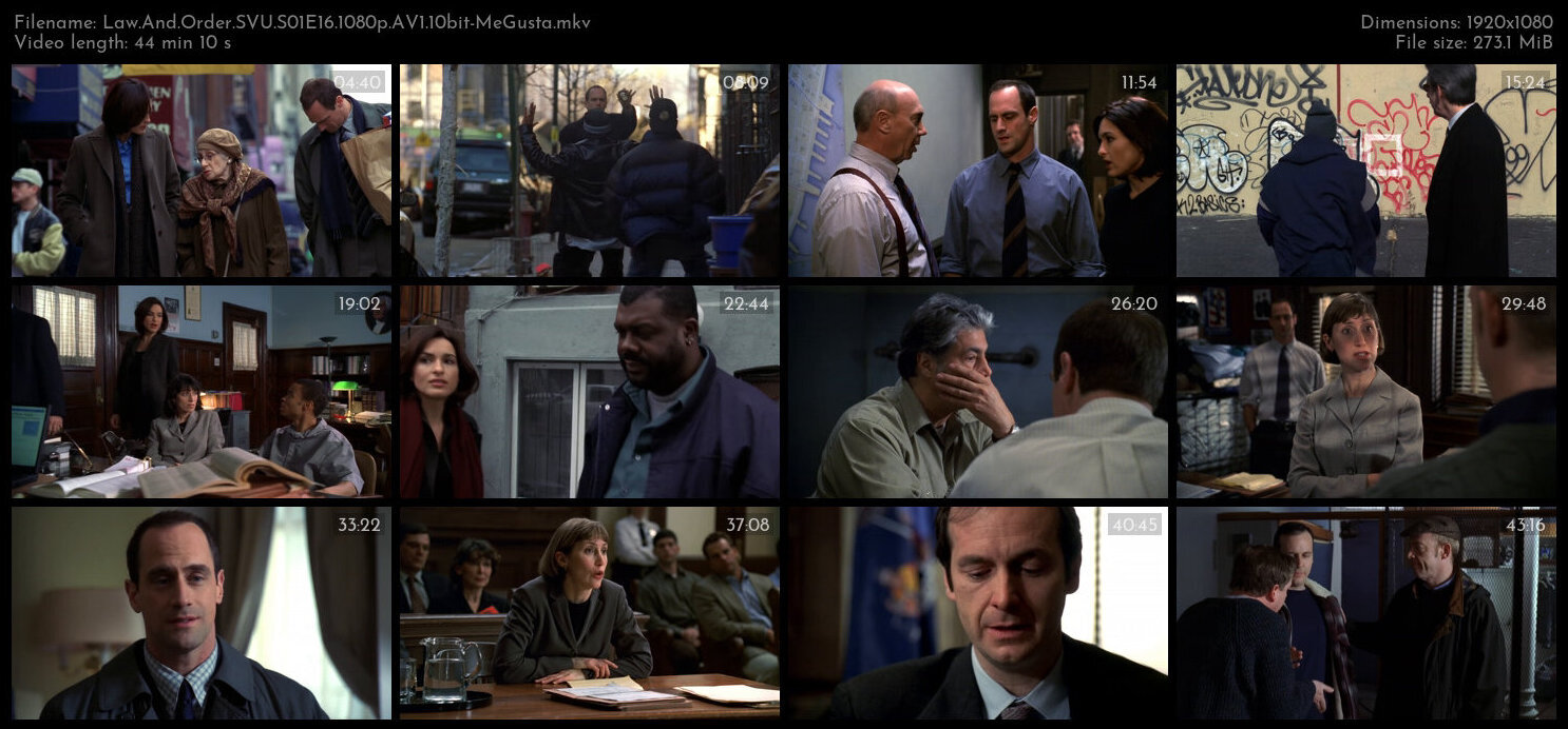 Law And Order SVU S01E16 1080p AV1 10bit MeGusta TGx