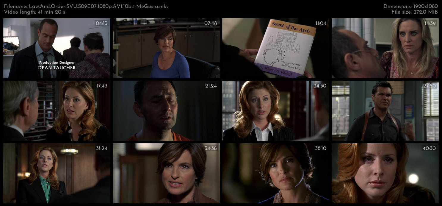 Law And Order SVU S09E07 1080p AV1 10bit MeGusta TGx