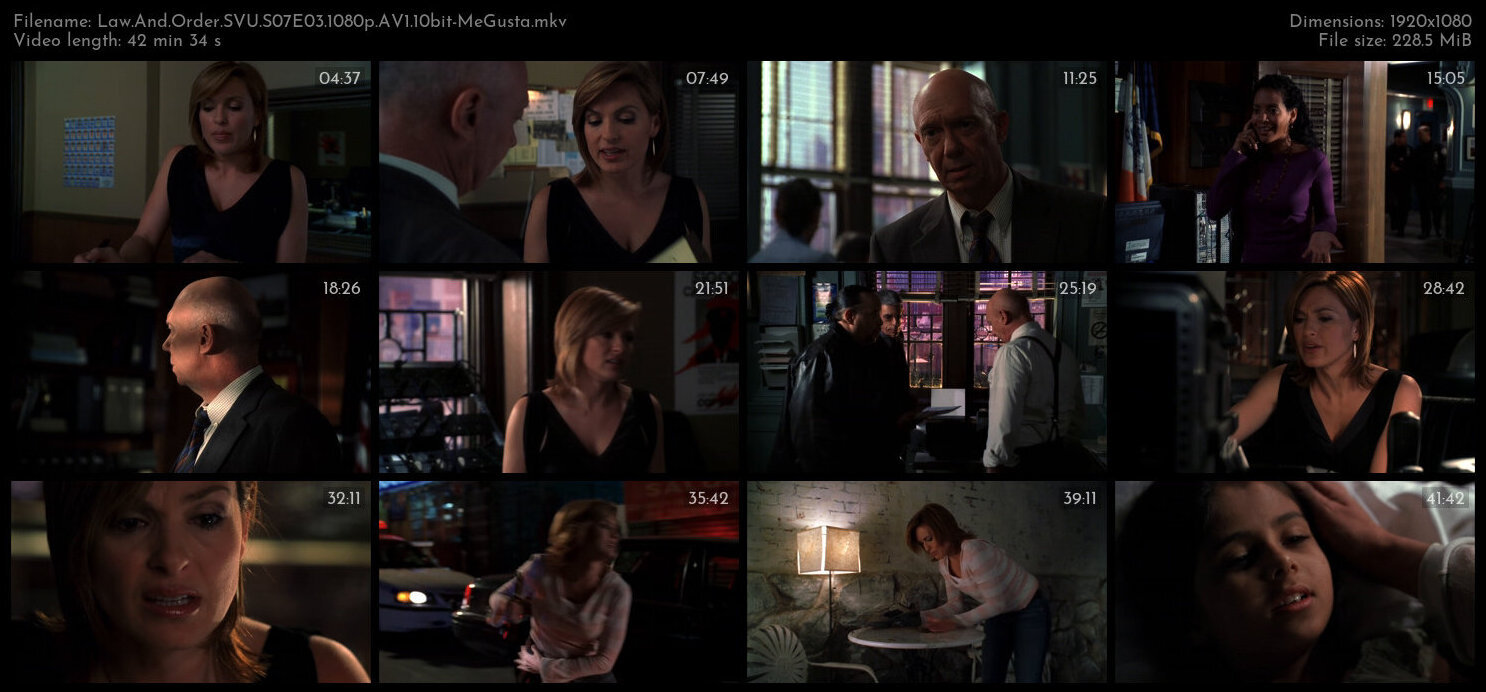 Law And Order SVU S07E03 1080p AV1 10bit MeGusta TGx