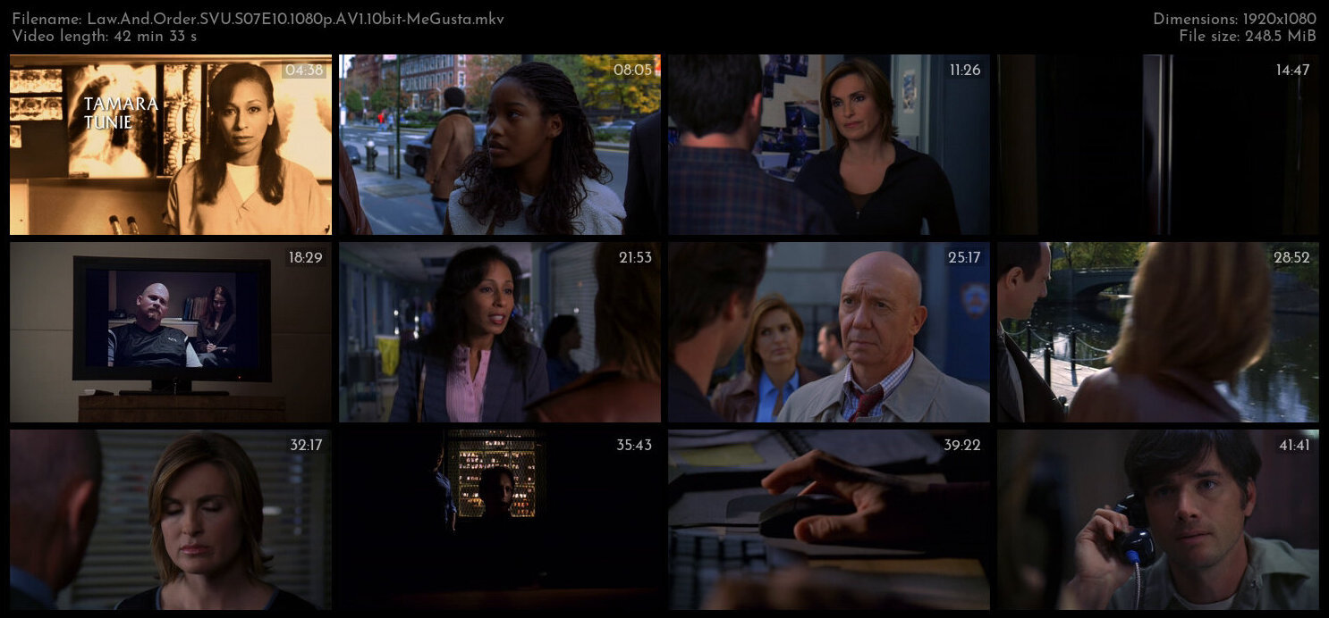 Law And Order SVU S07E10 1080p AV1 10bit MeGusta TGx