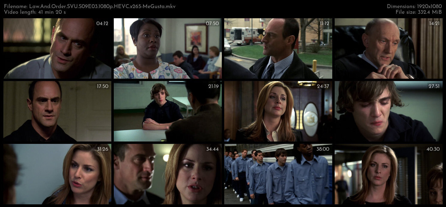 Law And Order SVU S09E03 1080p HEVC x265 MeGusta TGx