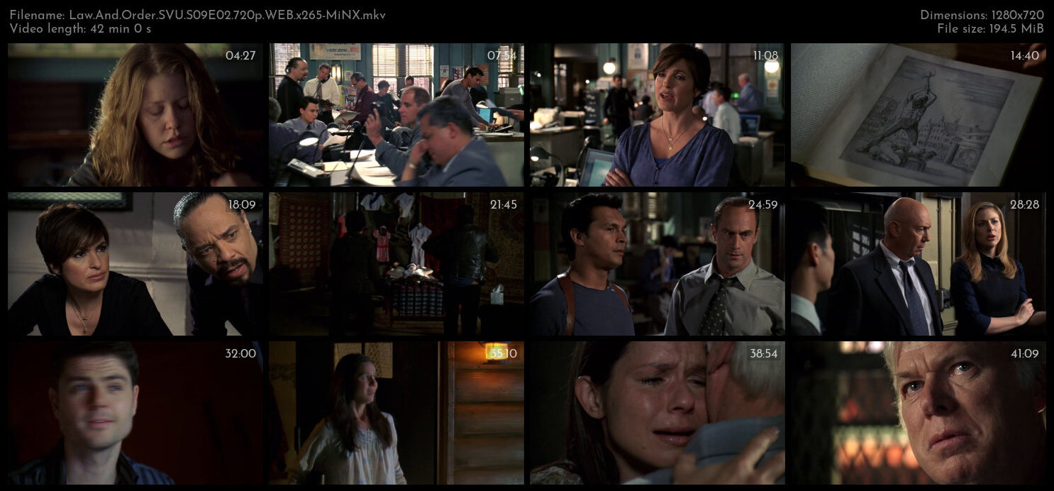 Law And Order SVU S09E02 720p WEB x265 MiNX TGx