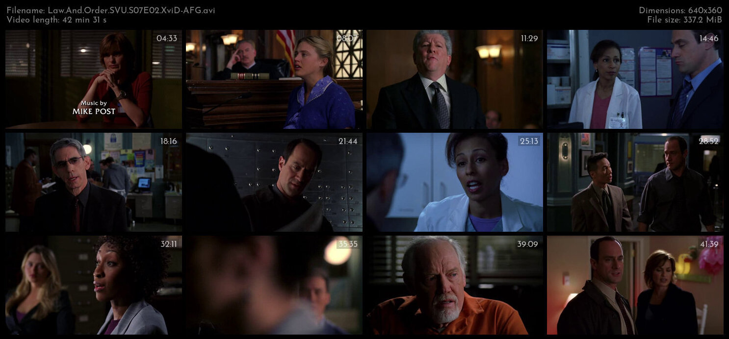 Law And Order SVU S07E02 XviD AFG TGx