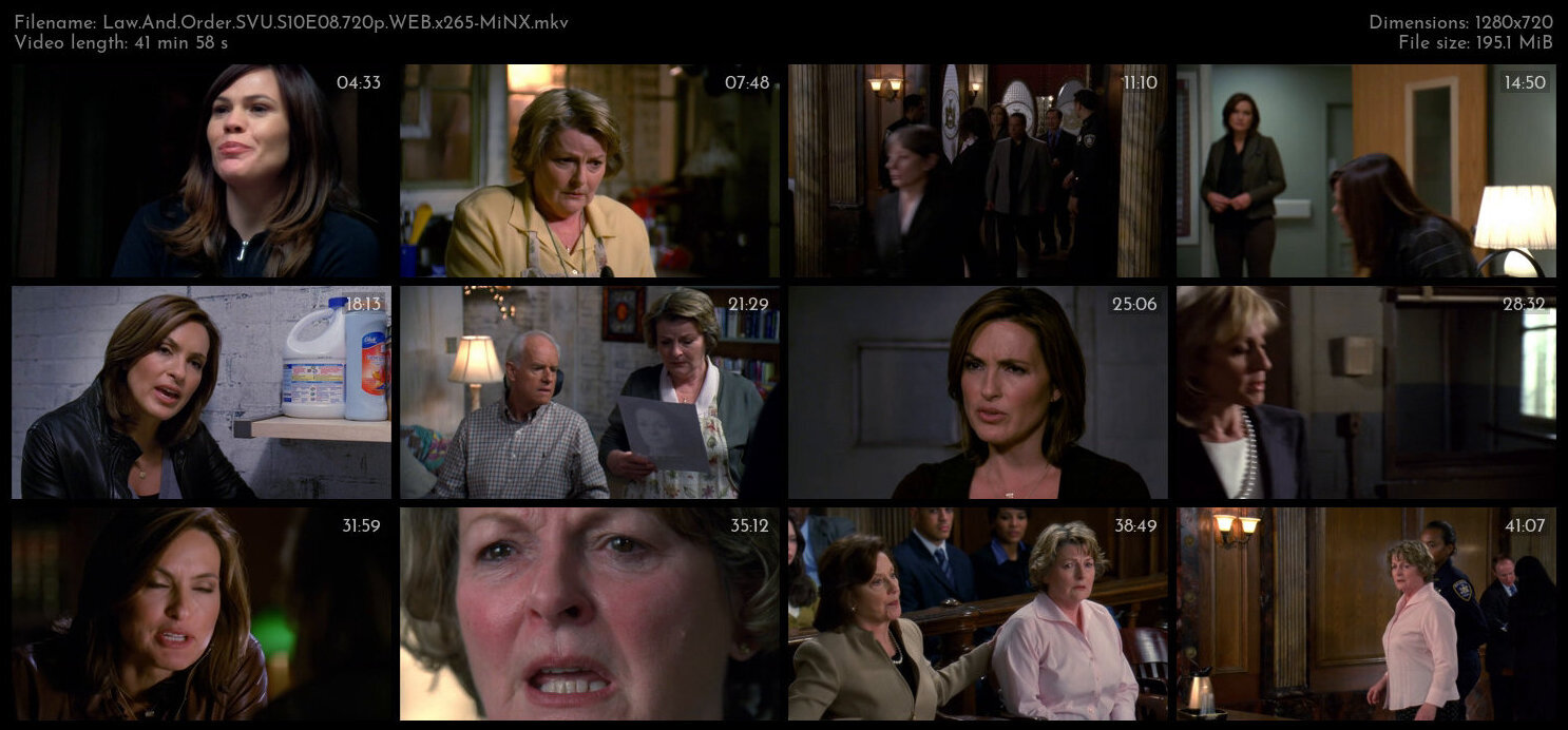 Law And Order SVU S10E08 720p WEB x265 MiNX TGx