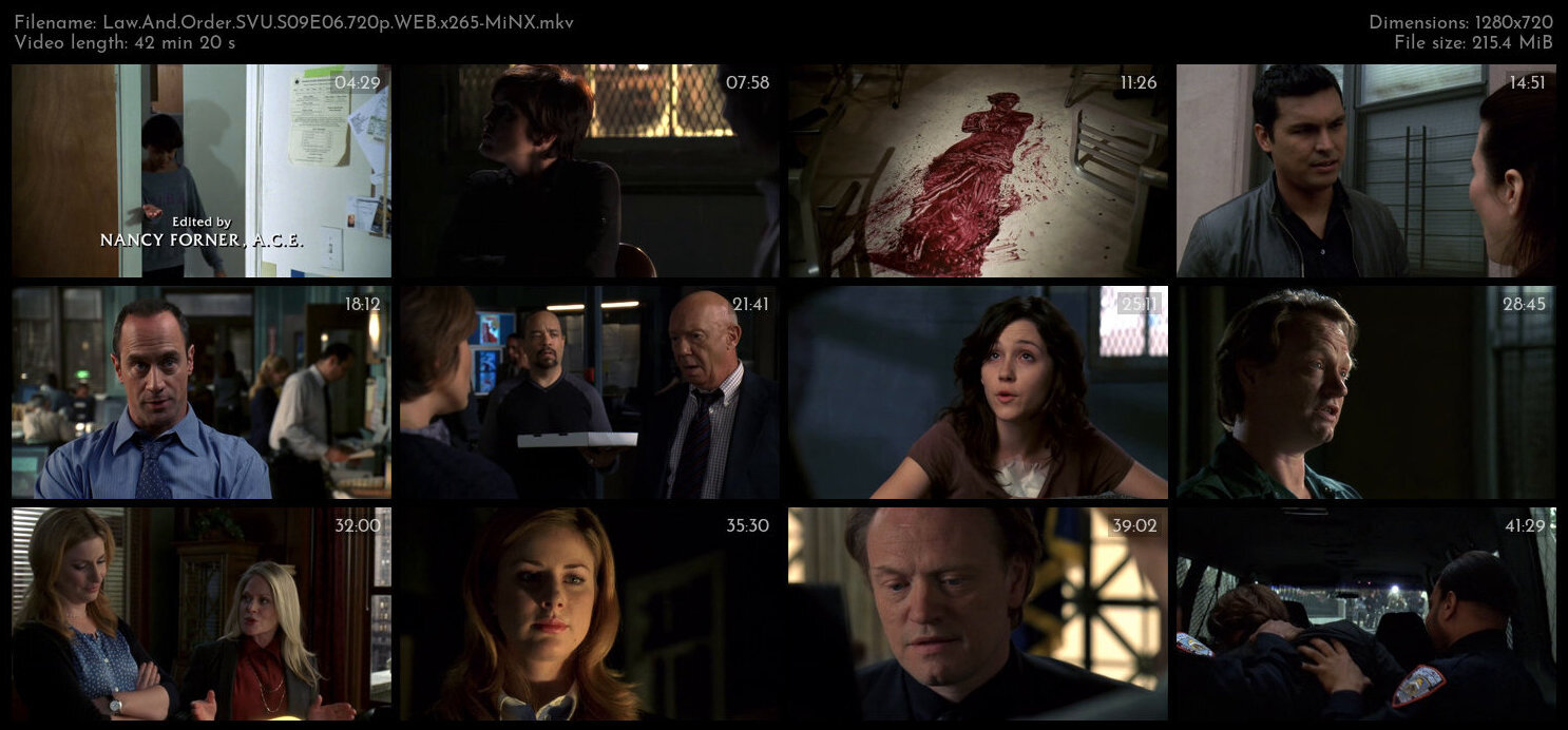 Law And Order SVU S09E06 720p WEB x265 MiNX TGx