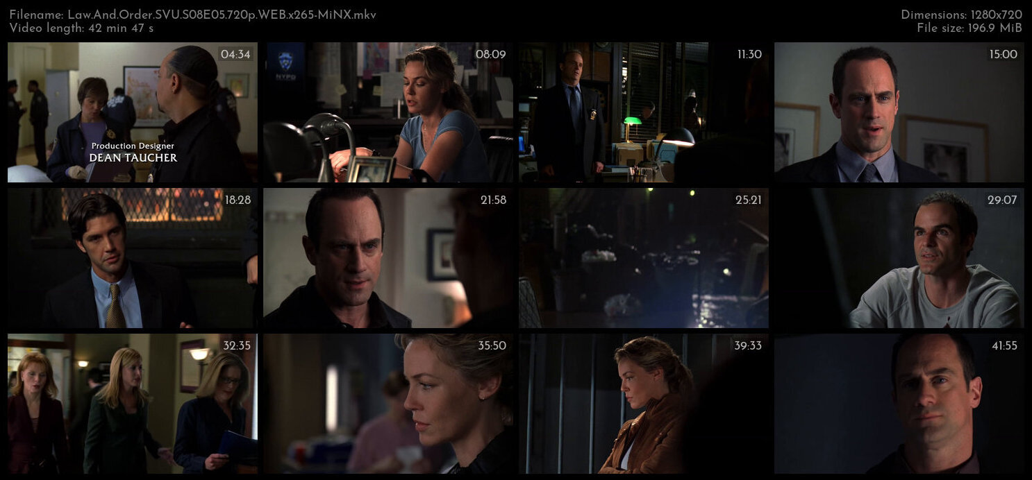 Law And Order SVU S08E05 720p WEB x265 MiNX TGx