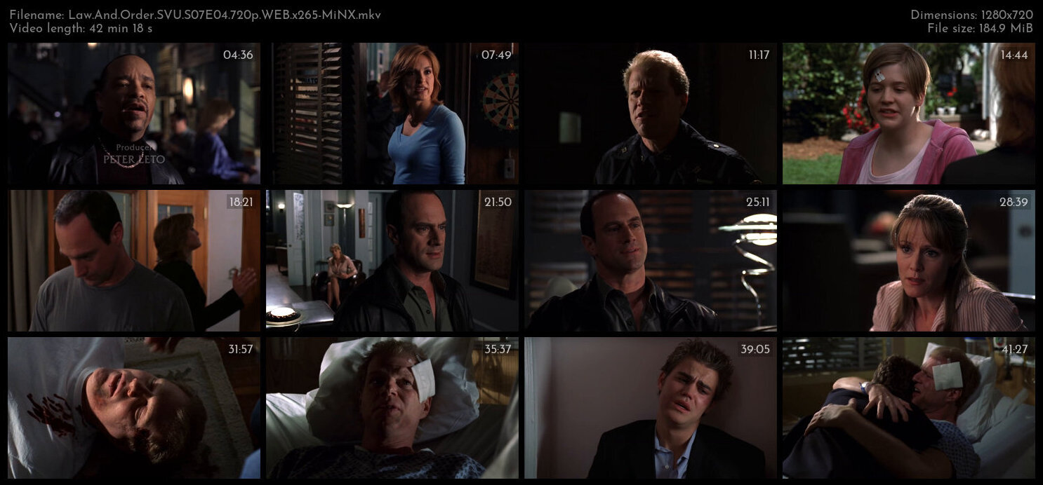 Law And Order SVU S07E04 720p WEB x265 MiNX TGx