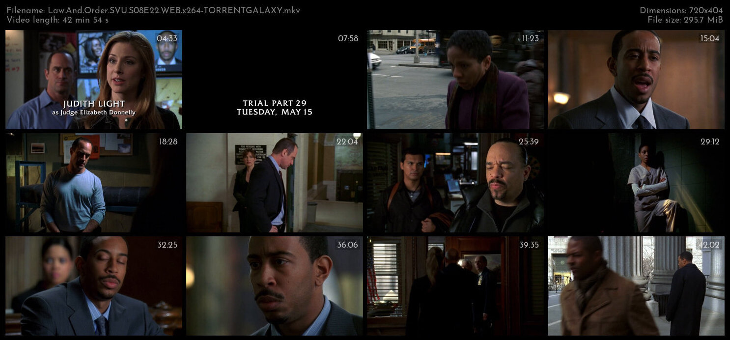 Law And Order SVU S08E22 WEB x264 TORRENTGALAXY