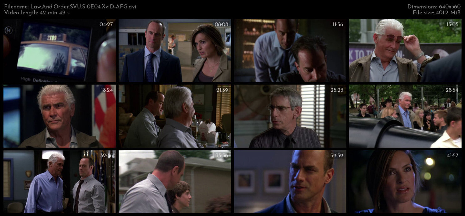 Law And Order SVU S10E04 XviD AFG TGx