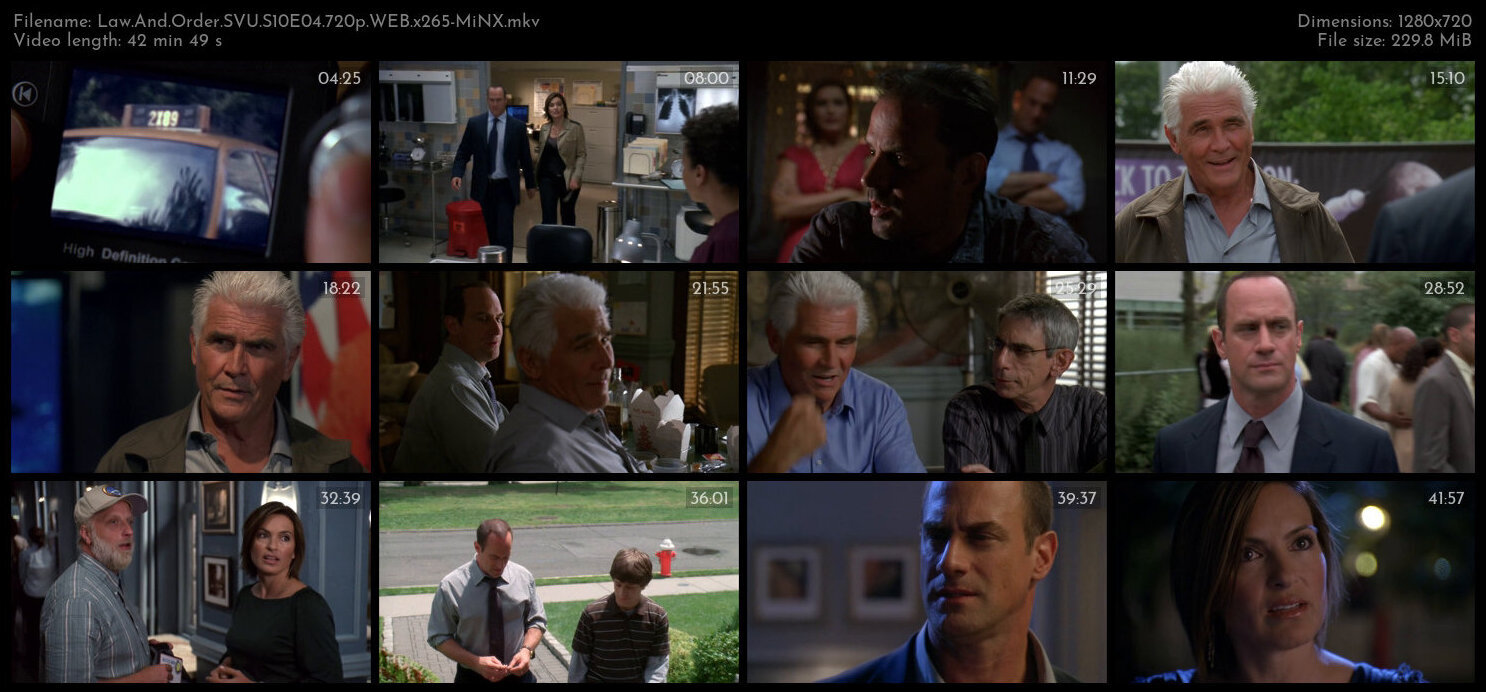 Law And Order SVU S10E04 720p WEB x265 MiNX TGx