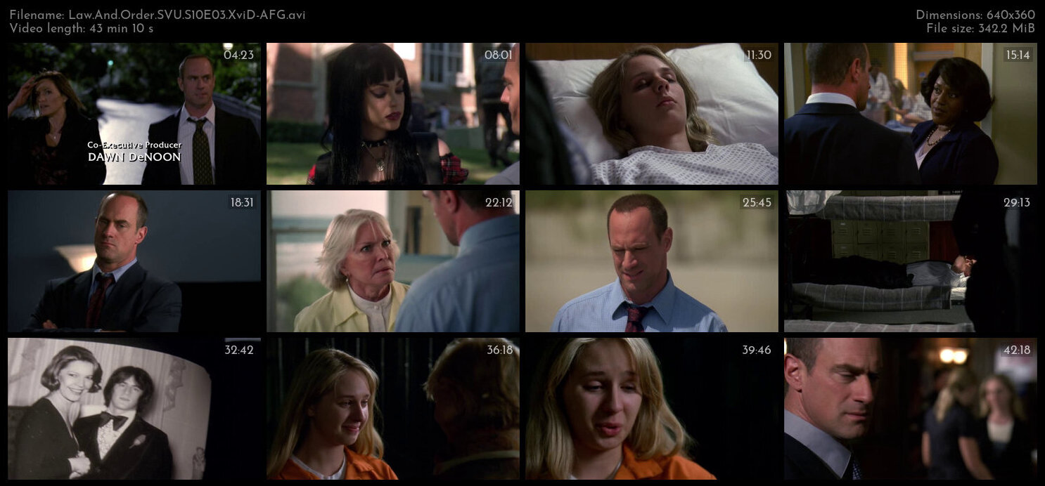 Law And Order SVU S10E03 XviD AFG TGx