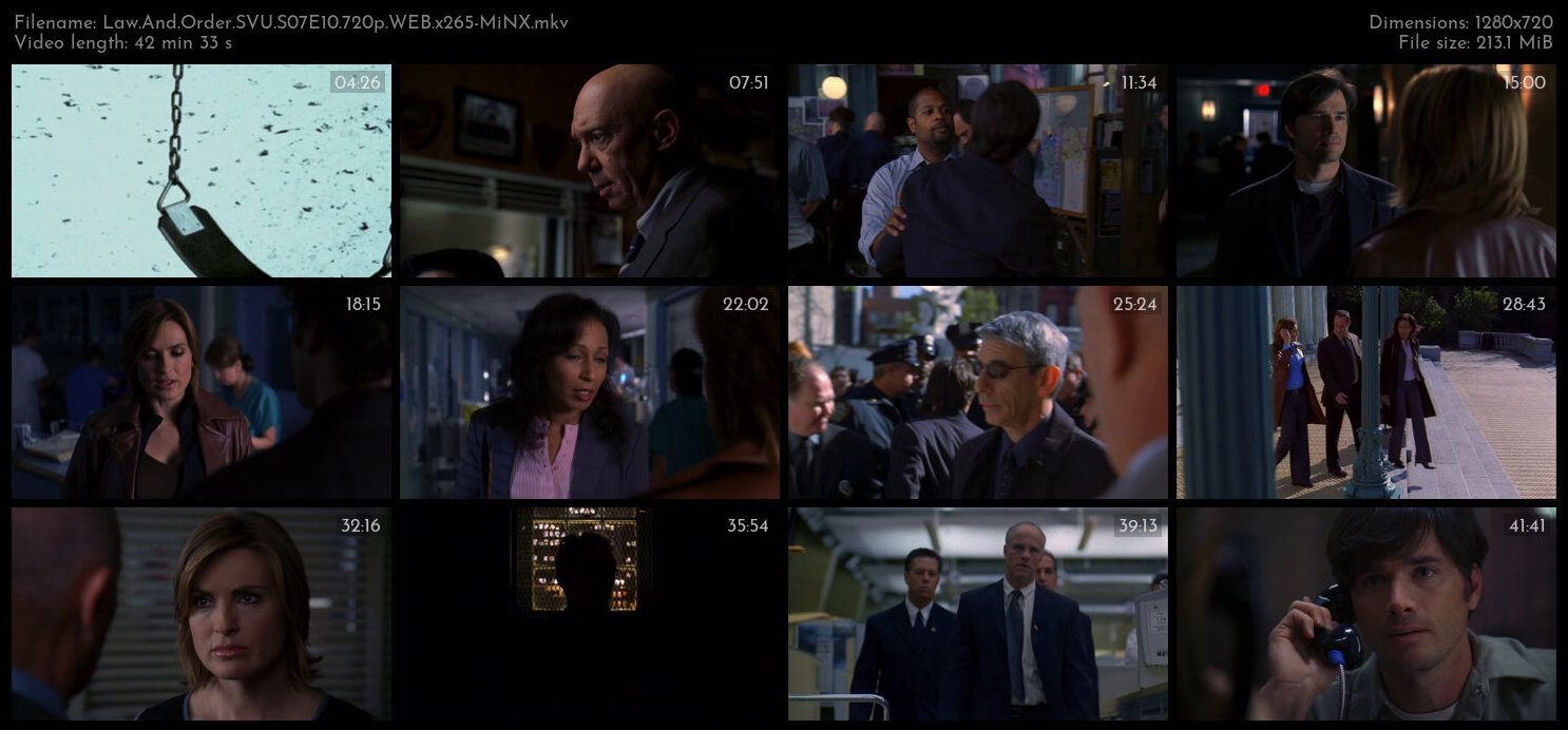 Law And Order SVU S07E10 720p WEB x265 MiNX TGx