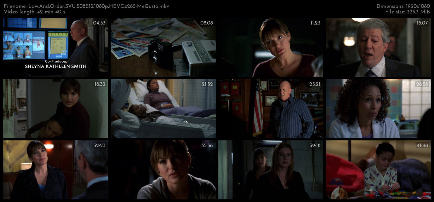 Law And Order SVU S08E13 1080p HEVC x265 MeGusta TGx