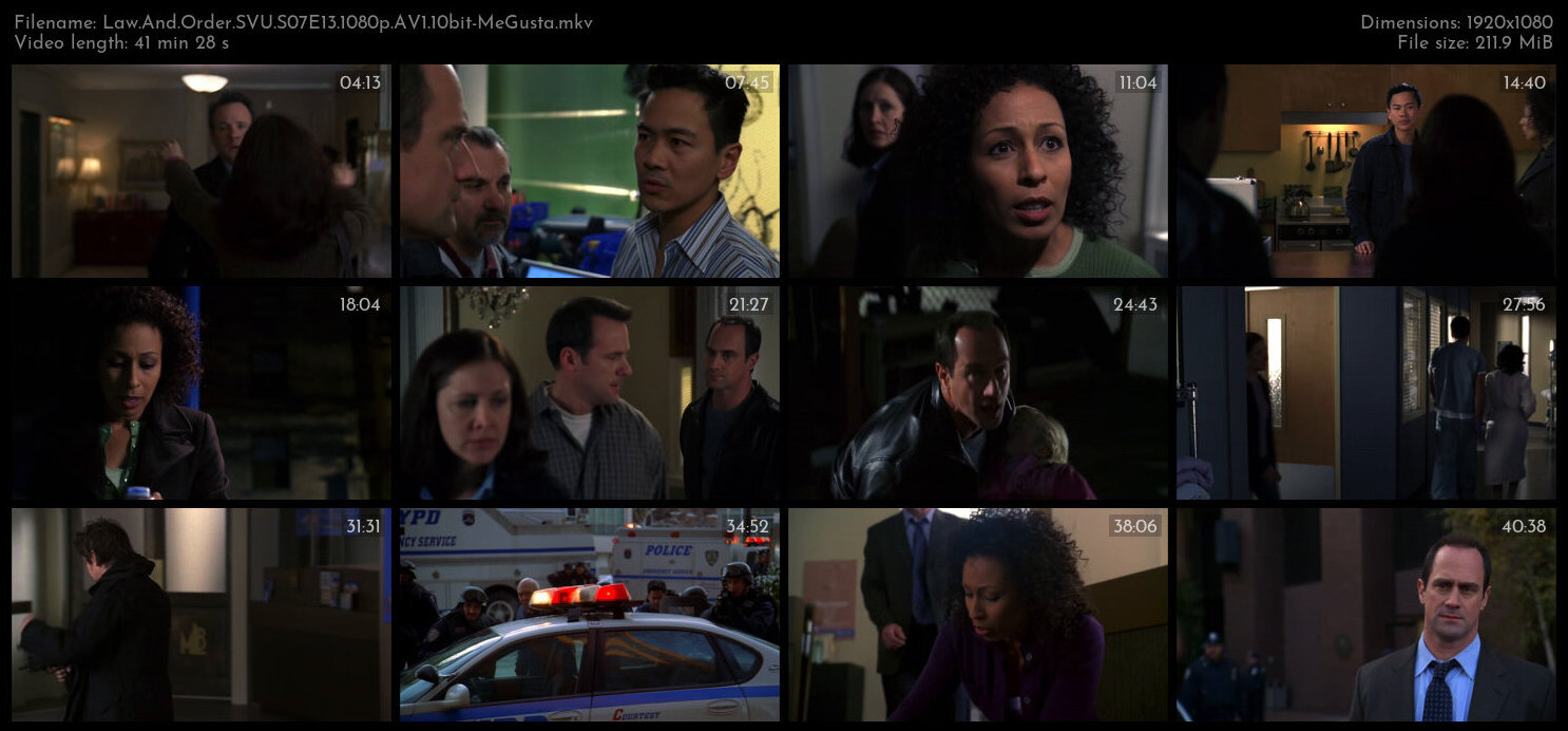 Law And Order SVU S07E13 1080p AV1 10bit MeGusta TGx