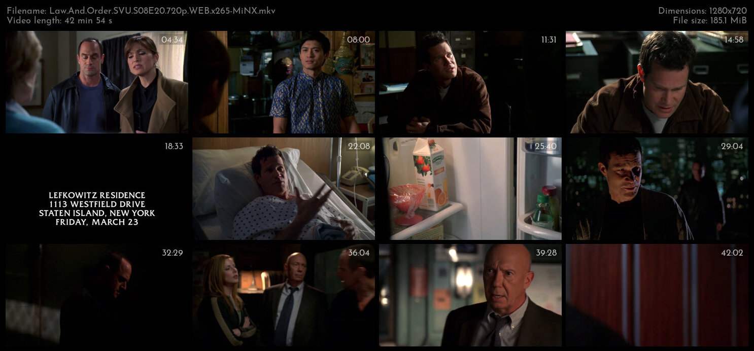 Law And Order SVU S08E20 720p WEB x265 MiNX TGx