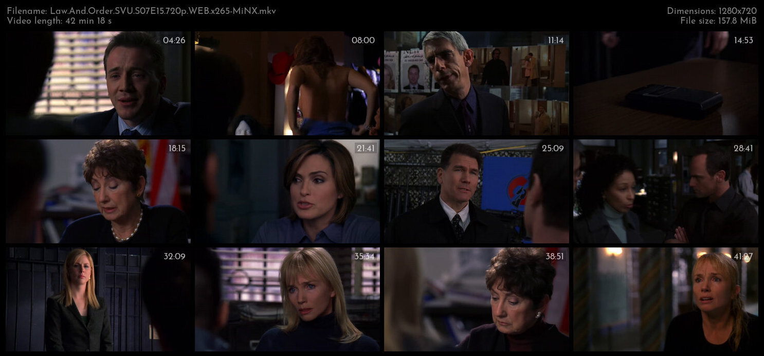 Law And Order SVU S07E15 720p WEB x265 MiNX TGx