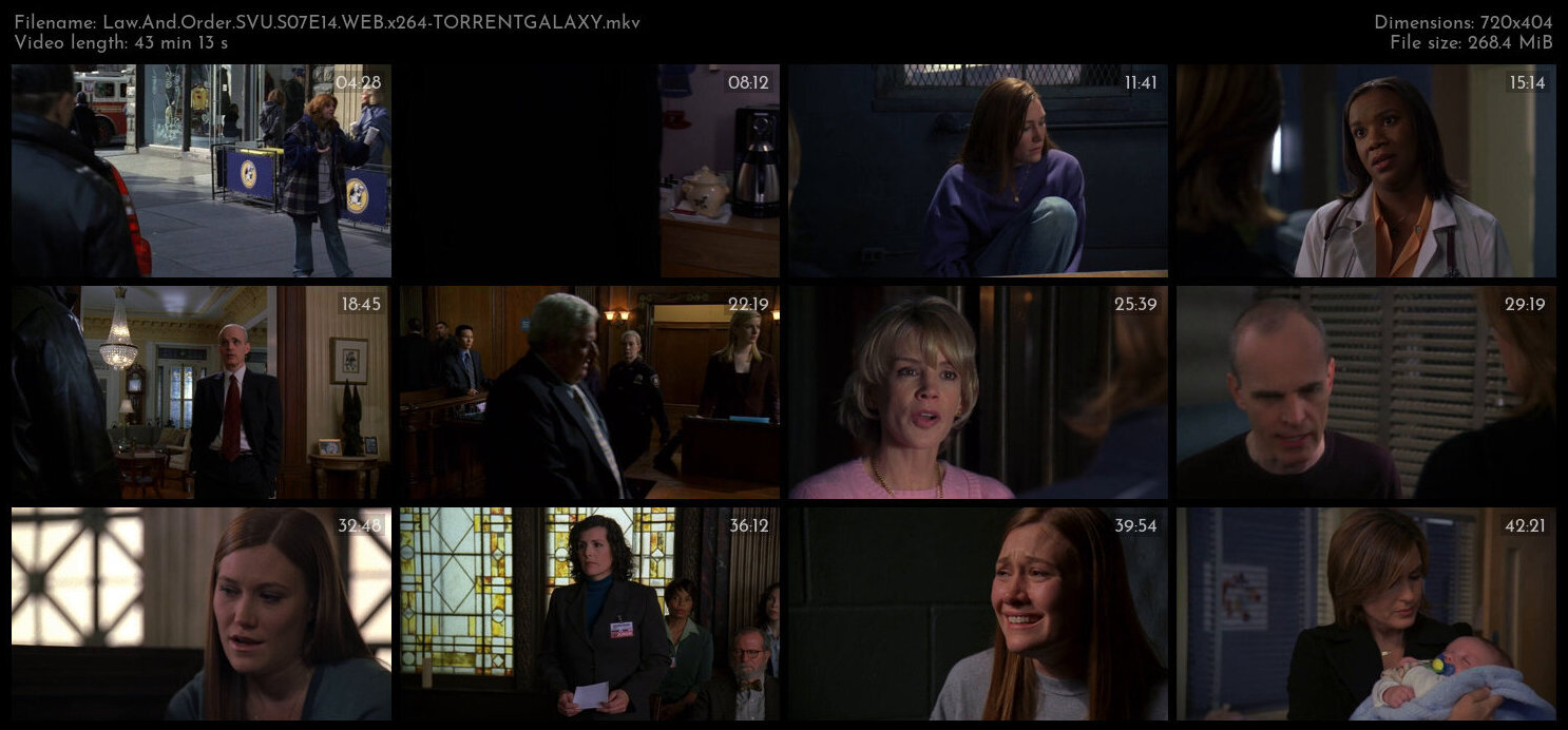 Law And Order SVU S07E14 WEB x264 TORRENTGALAXY