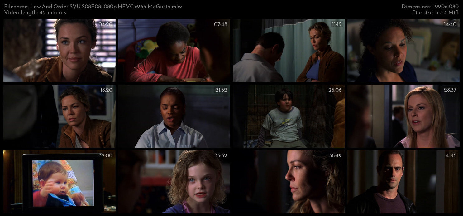 Law And Order SVU S08E08 1080p HEVC x265 MeGusta TGx