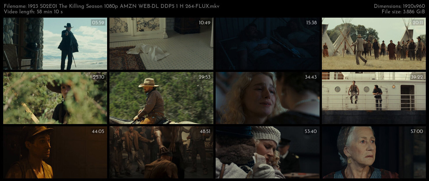 1923 S02E01 The Killing Season 1080p AMZN WEB DL DDP5 1 H 264 FLUX TGx