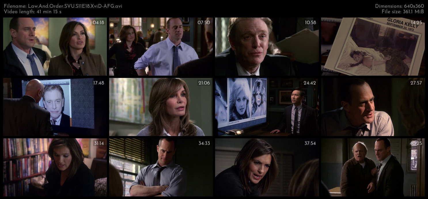 Law And Order SVU S11E18 XviD AFG TGx