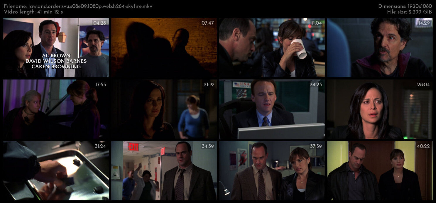 Law And Order SVU S08E09 1080p WEB H264 SKYFiRE TGx