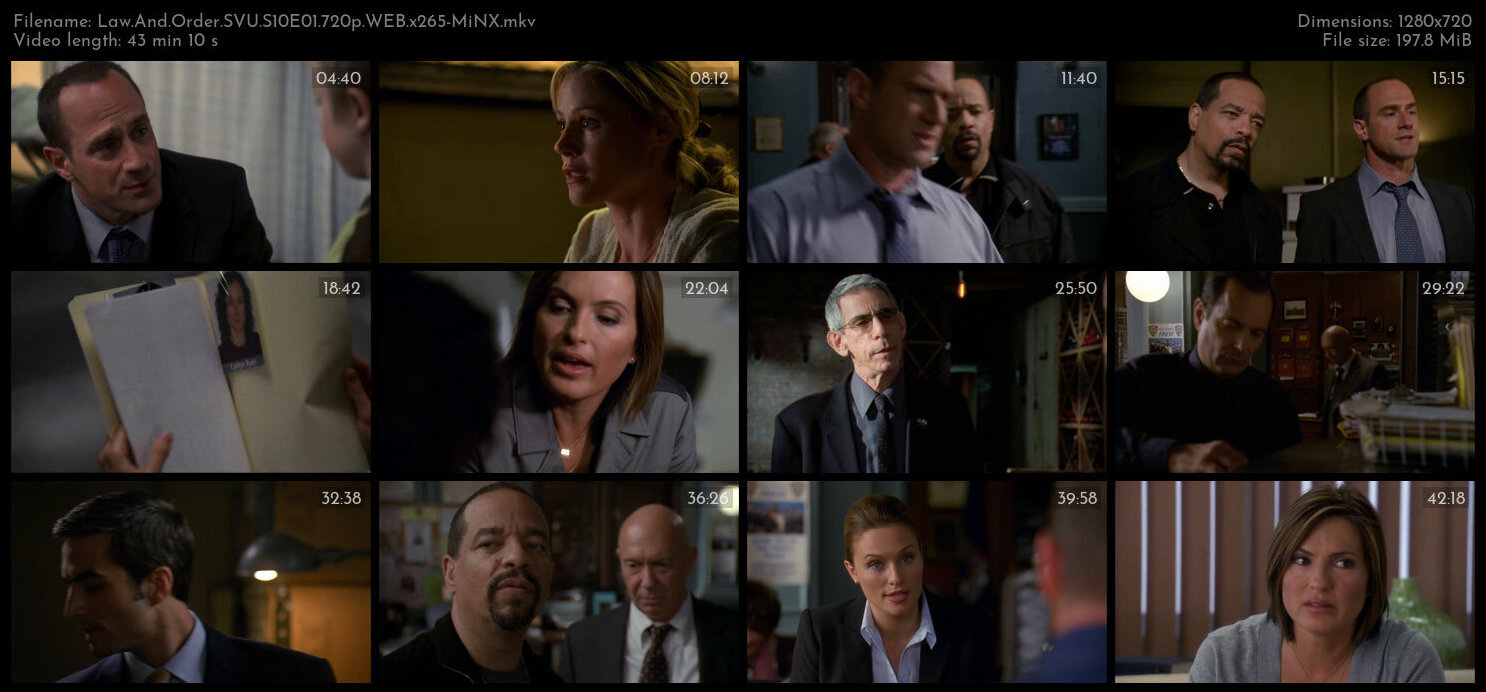 Law And Order SVU S10E01 720p WEB x265 MiNX TGx