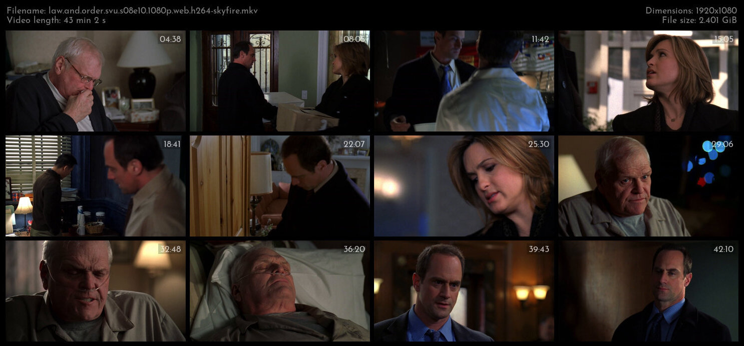 Law And Order SVU S08E10 1080p WEB H264 SKYFiRE TGx