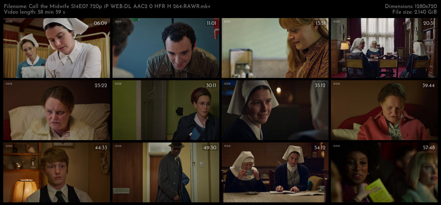 Call the Midwife S14E07 720p iP WEB DL AAC2 0 HFR H 264 RAWR TGx