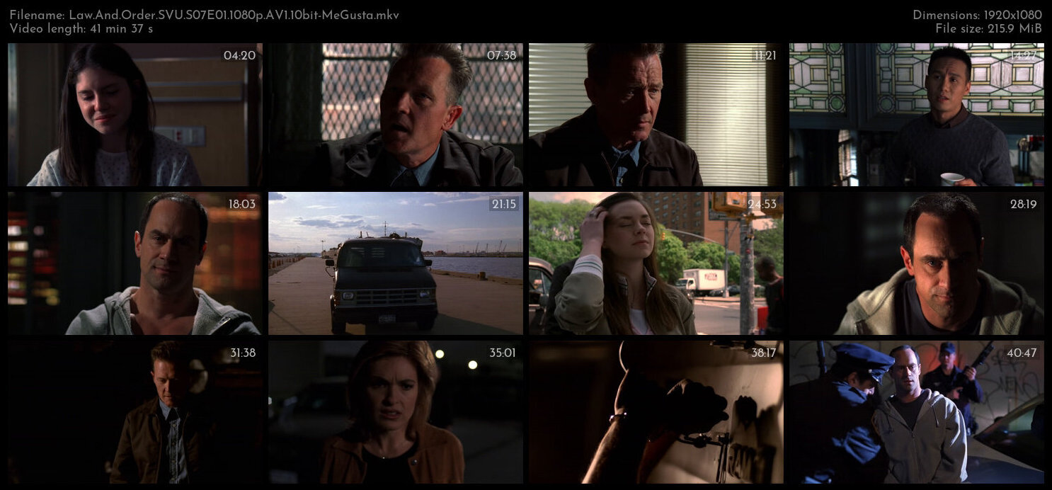 Law And Order SVU S07E01 1080p AV1 10bit MeGusta TGx