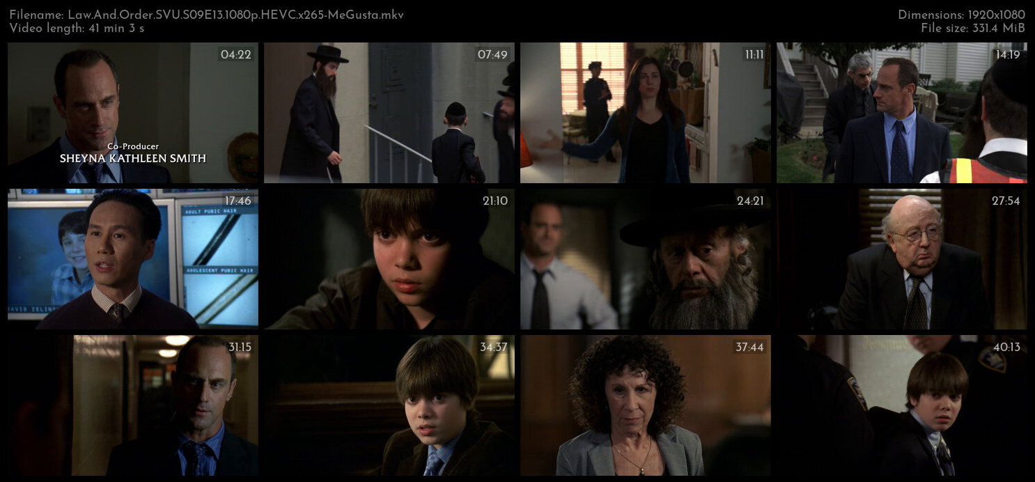 Law And Order SVU S09E13 1080p HEVC x265 MeGusta TGx