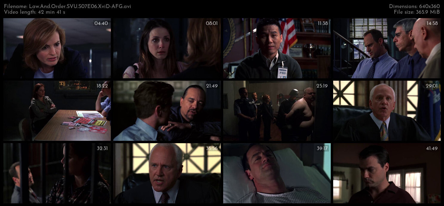 Law And Order SVU S07E06 XviD AFG TGx