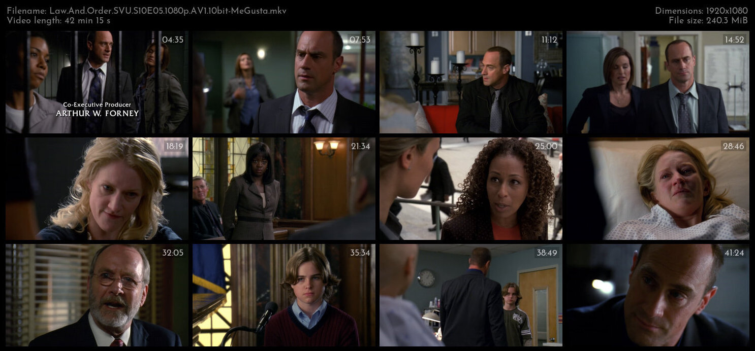 Law And Order SVU S10E05 1080p AV1 10bit MeGusta TGx