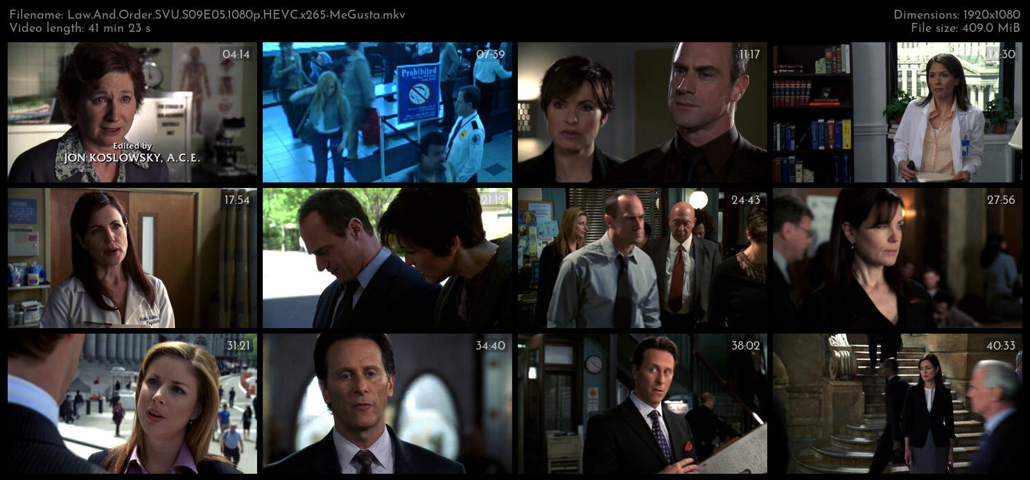 Law And Order SVU S09E05 1080p HEVC x265 MeGusta TGx