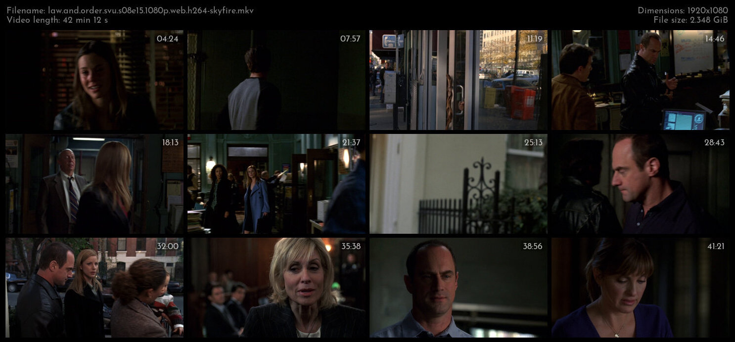 Law And Order SVU S08E15 1080p WEB H264 SKYFiRE TGx