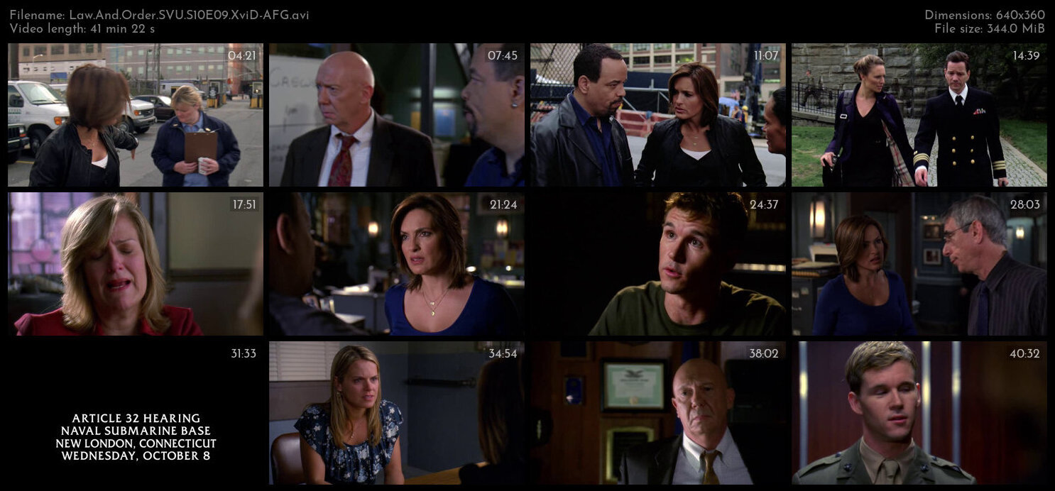 Law And Order SVU S10E09 XviD AFG TGx