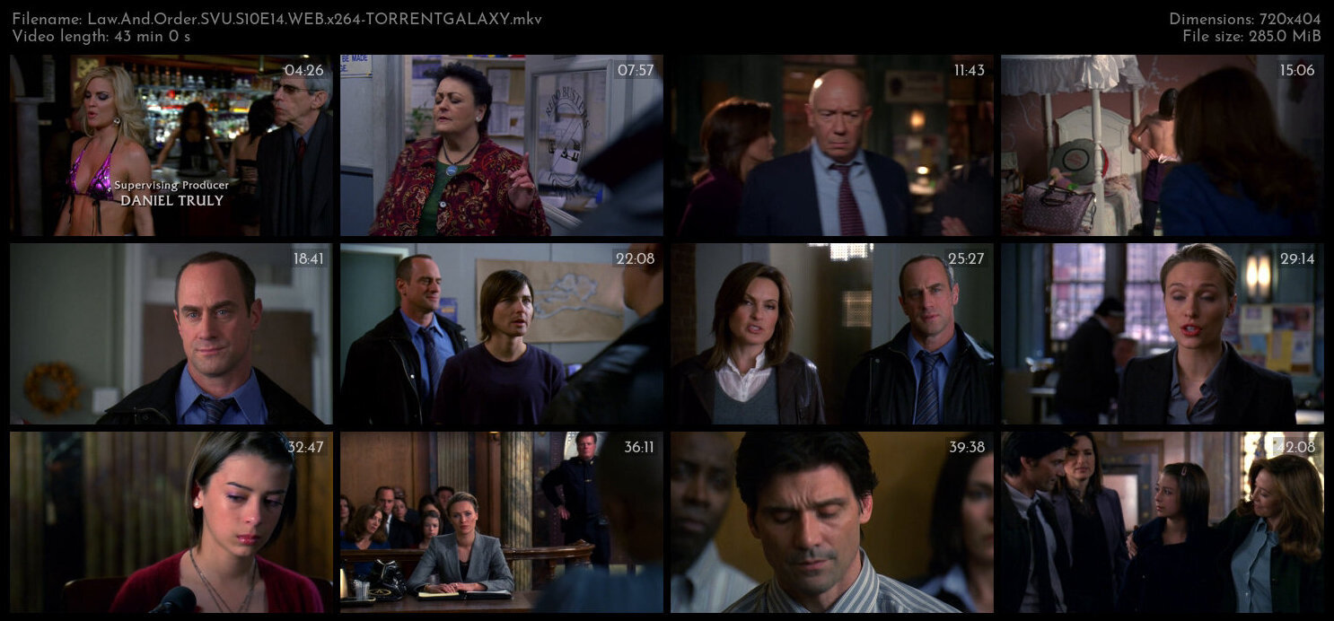 Law And Order SVU S10E14 WEB x264 TORRENTGALAXY