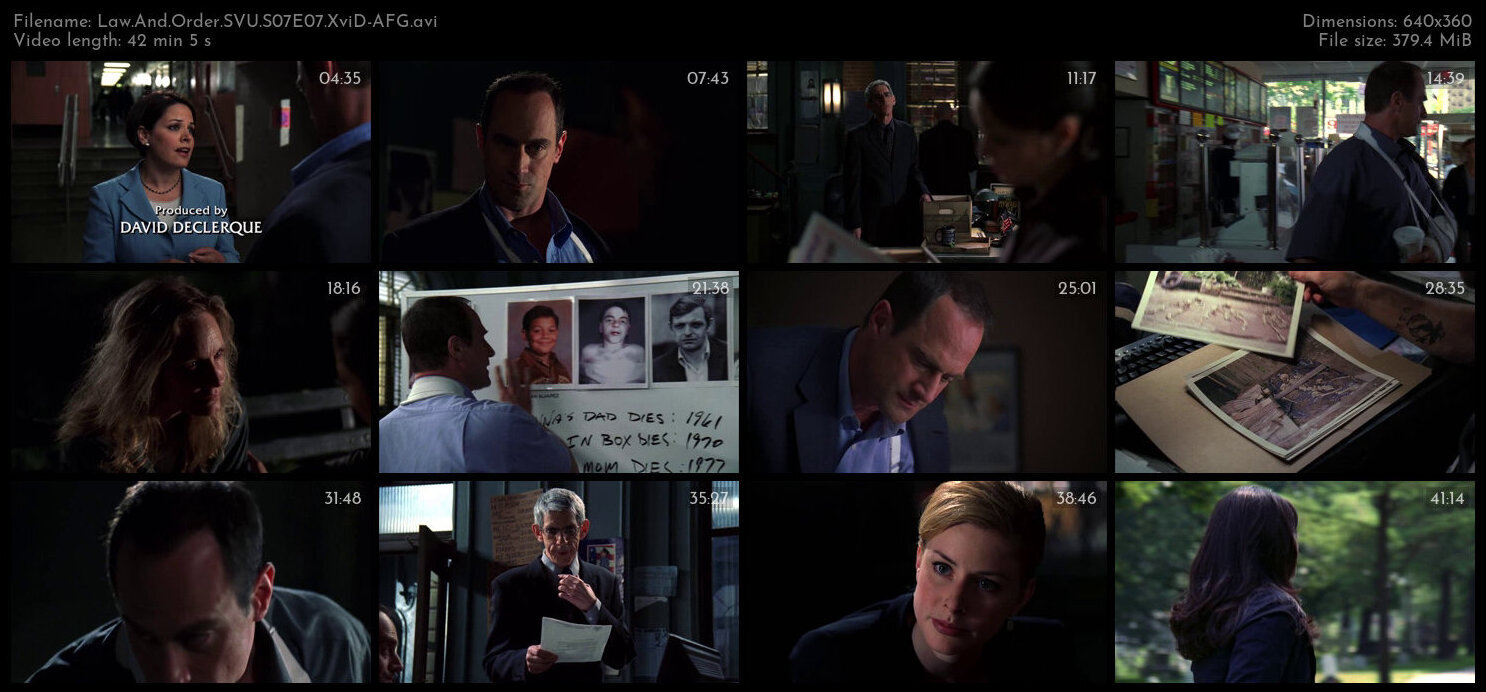 Law And Order SVU S07E07 XviD AFG TGx