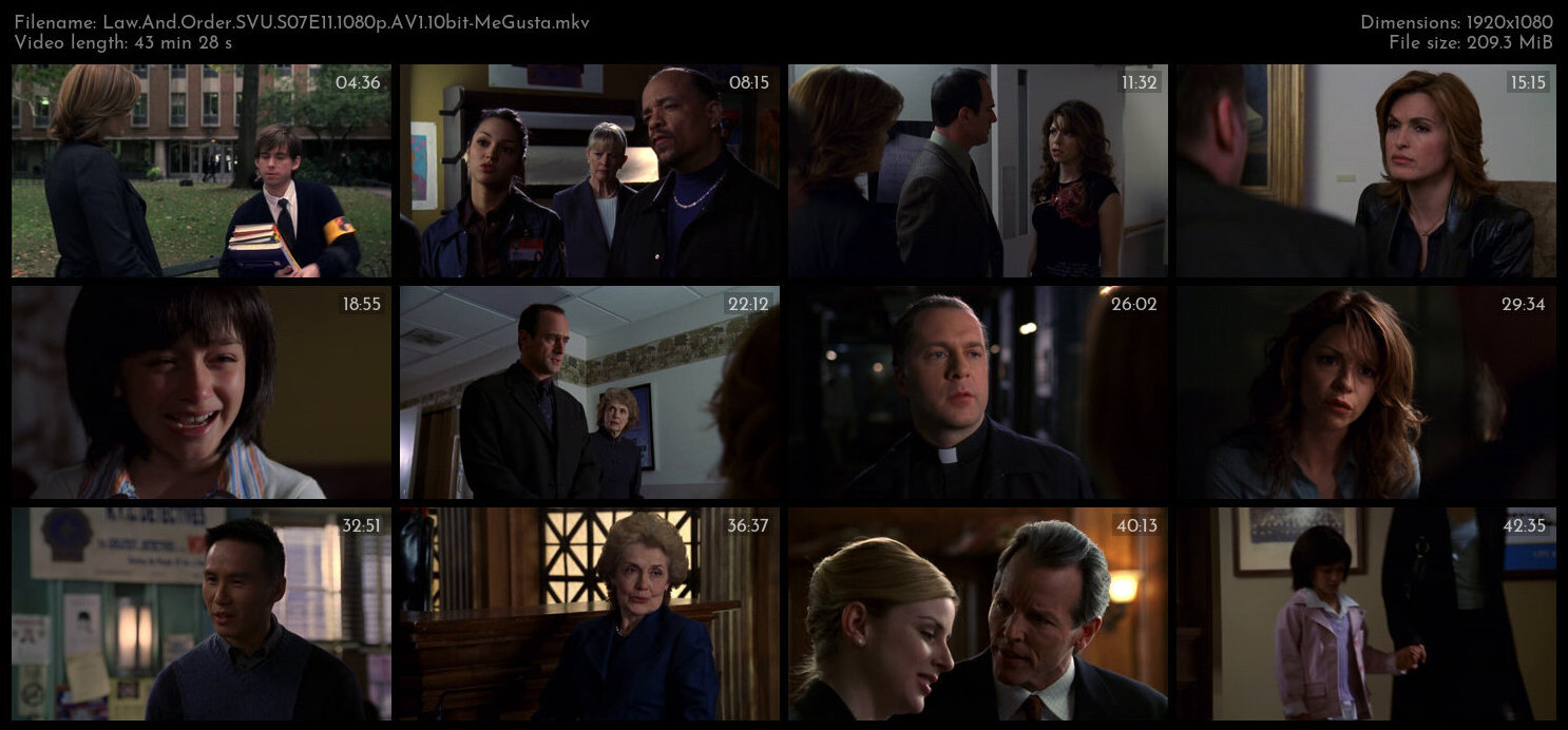 Law And Order SVU S07E11 1080p AV1 10bit MeGusta TGx