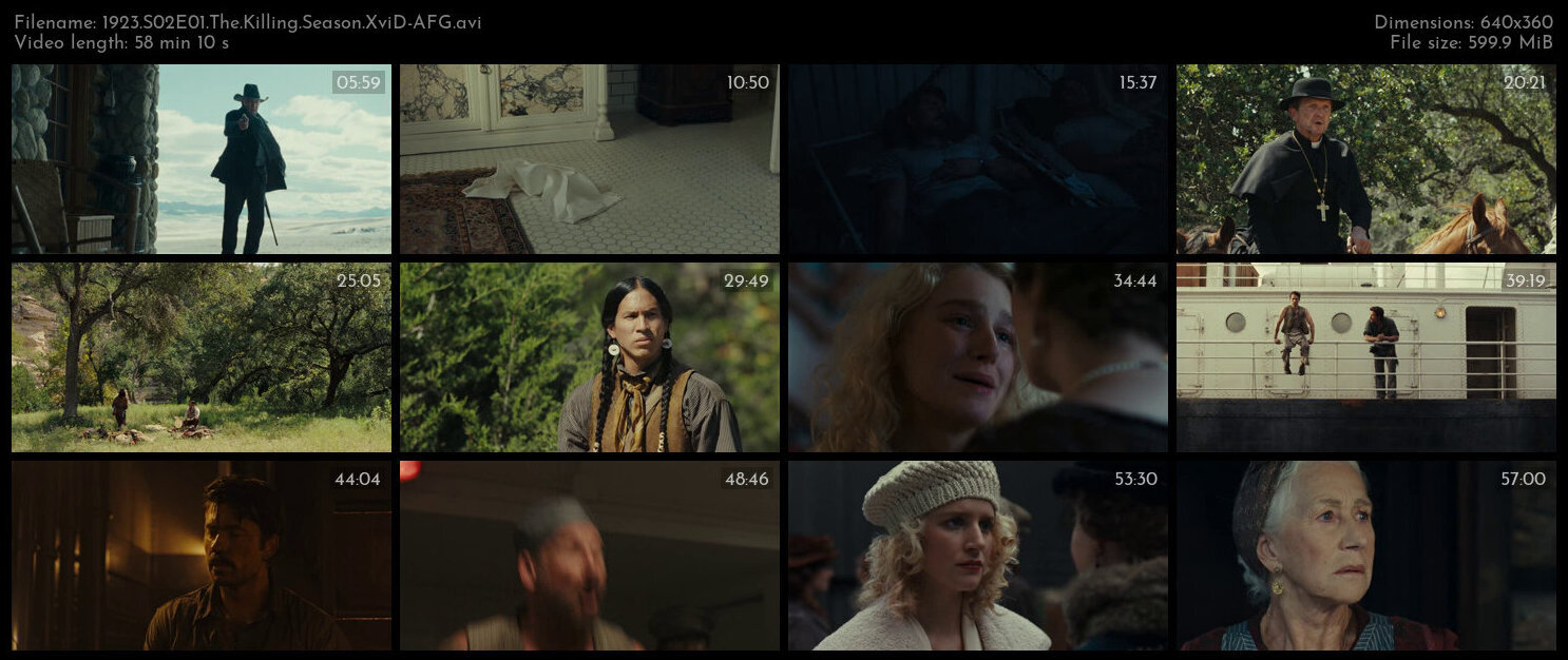 1923 S02E01 The Killing Season XviD AFG TGx