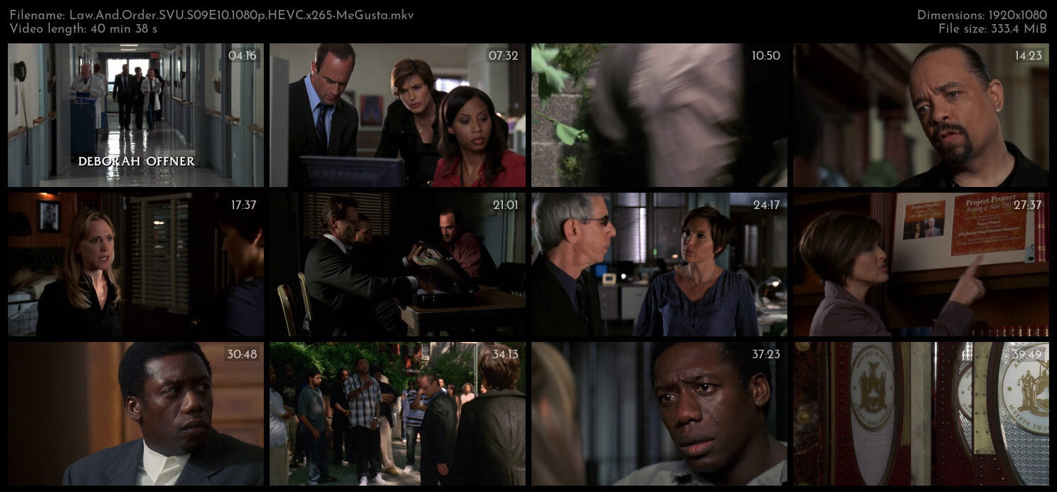 Law And Order SVU S09E10 1080p HEVC x265 MeGusta TGx