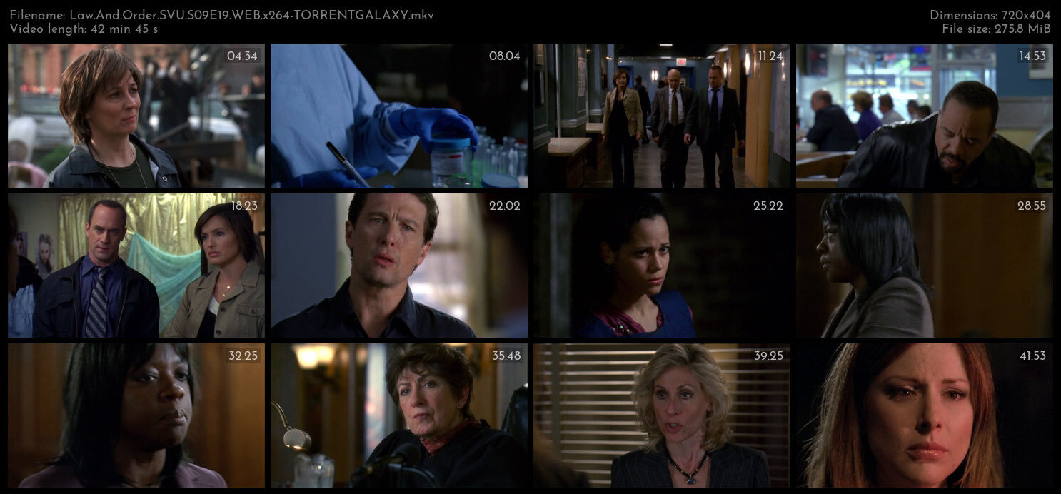 Law And Order SVU S09E19 WEB x264 TORRENTGALAXY