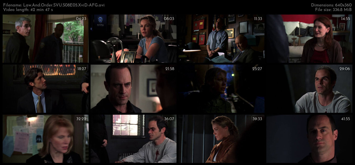 Law And Order SVU S08E05 XviD AFG TGx