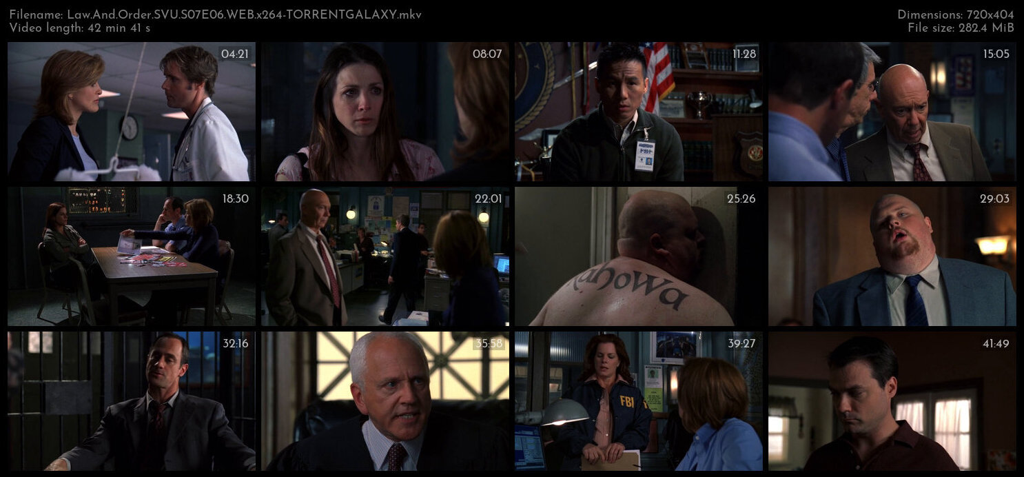 Law And Order SVU S07E06 WEB x264 TORRENTGALAXY