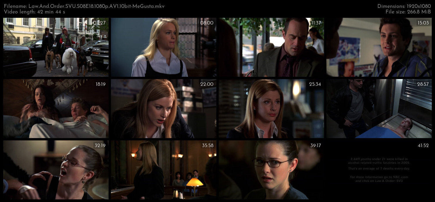 Law And Order SVU S08E18 1080p AV1 10bit MeGusta TGx