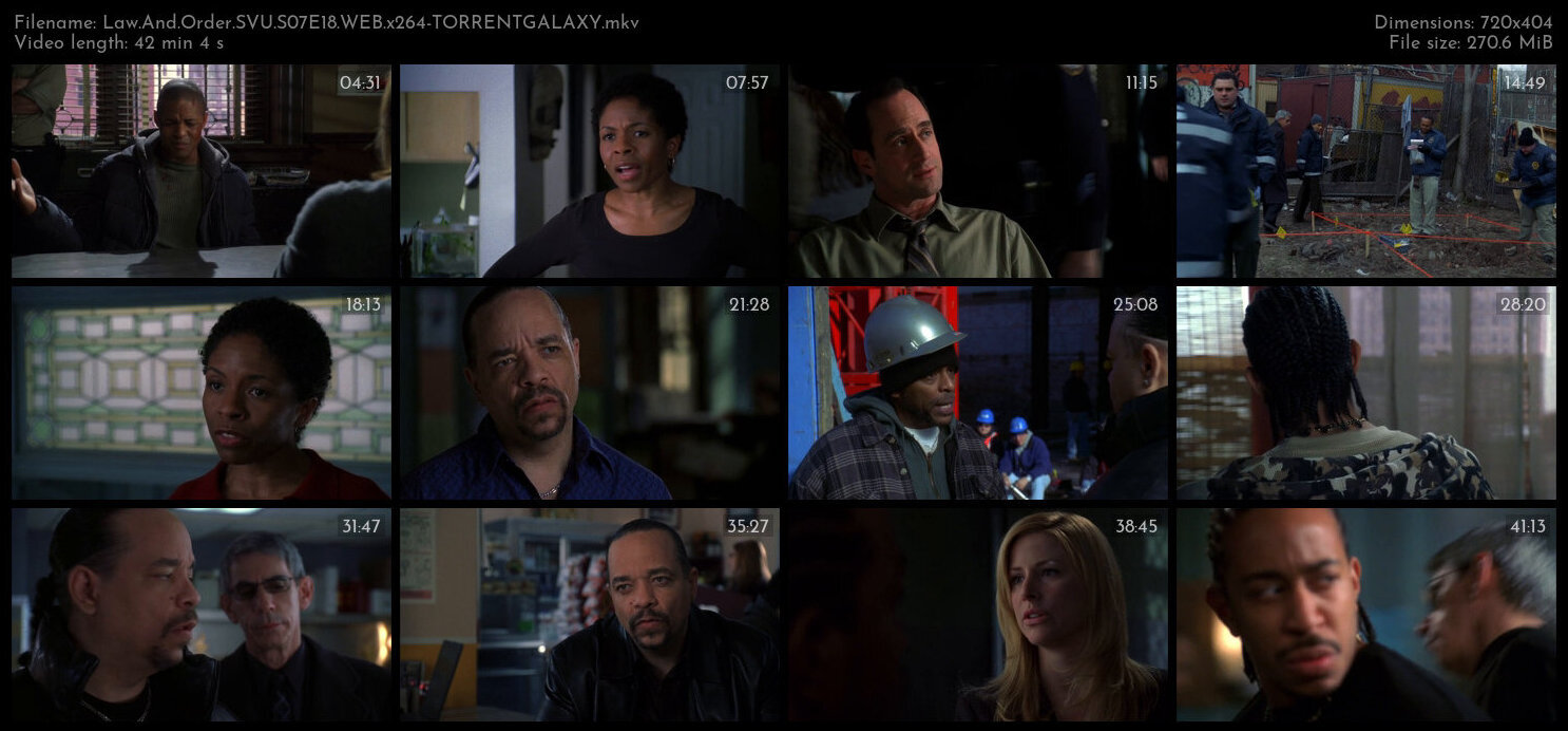 Law And Order SVU S07E18 WEB x264 TORRENTGALAXY