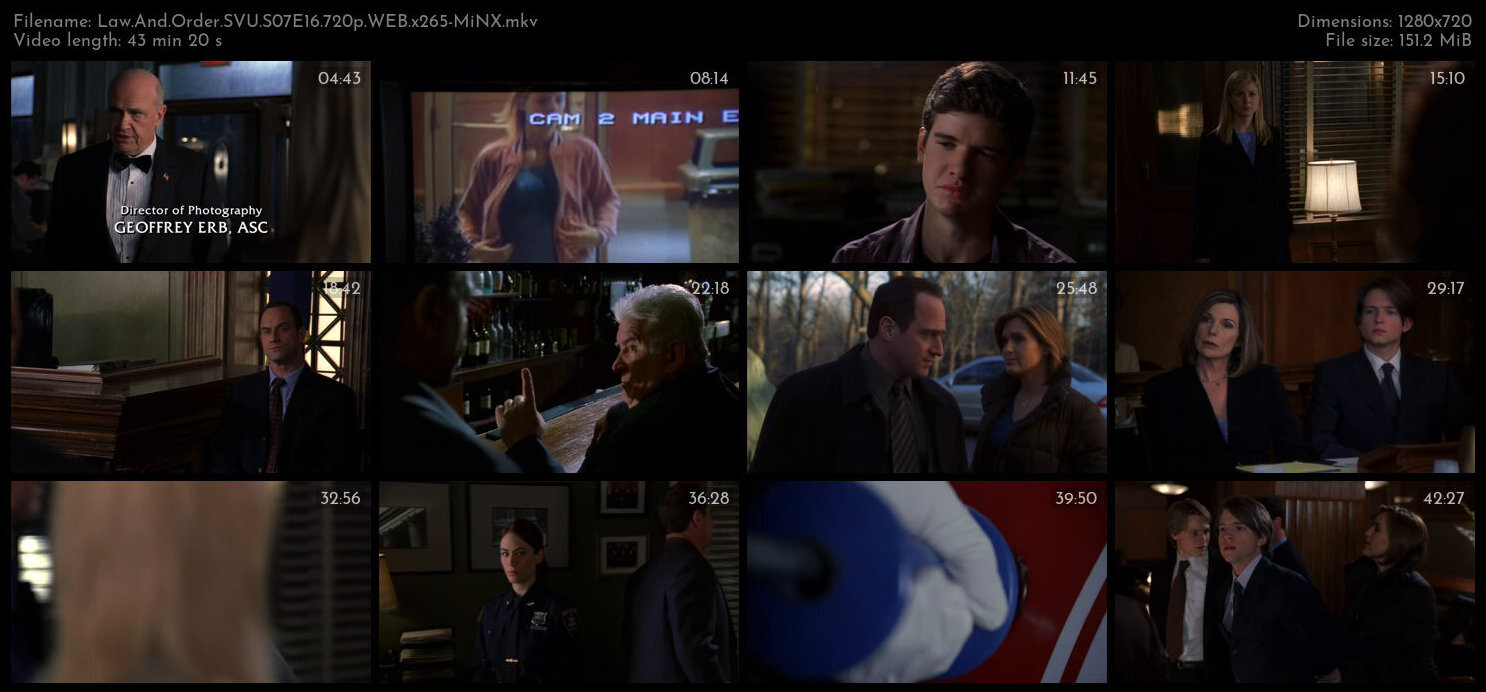 Law And Order SVU S07E16 720p WEB x265 MiNX TGx