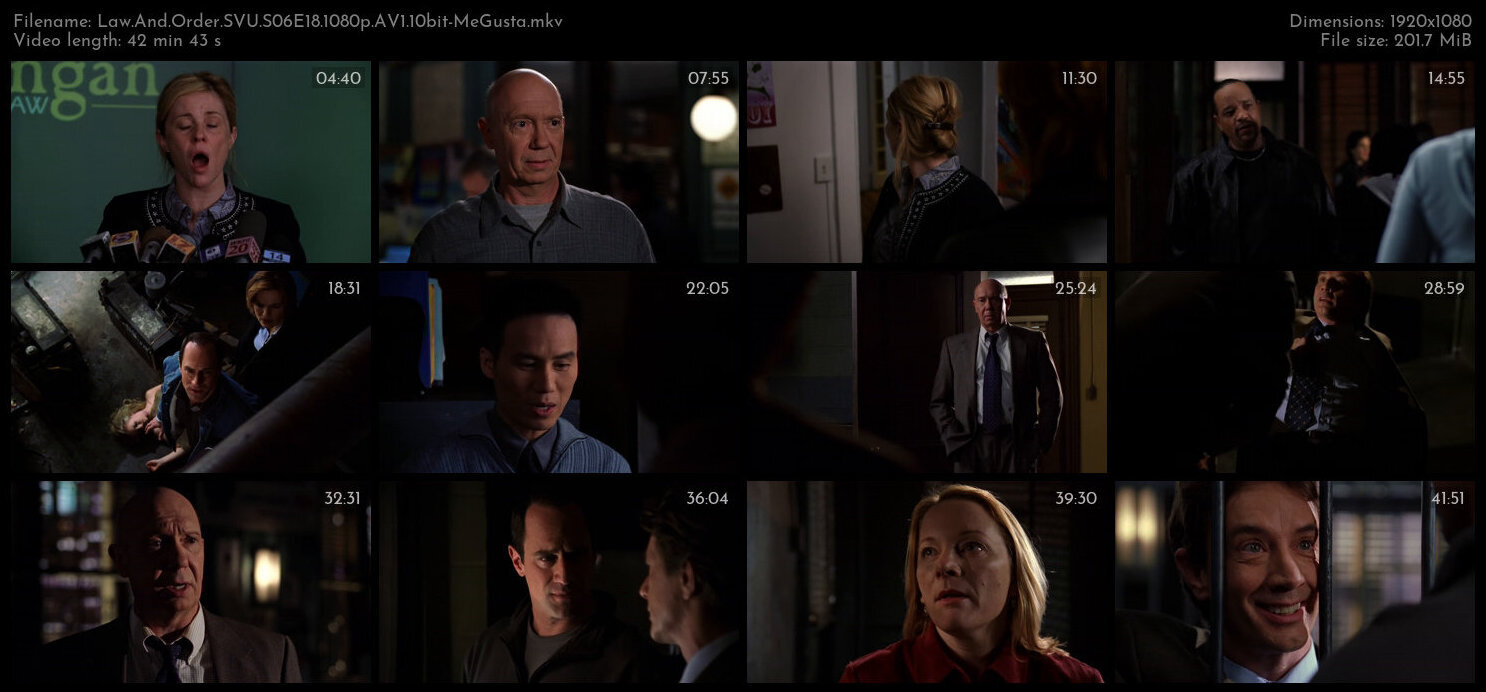 Law And Order SVU S06E18 1080p AV1 10bit MeGusta TGx