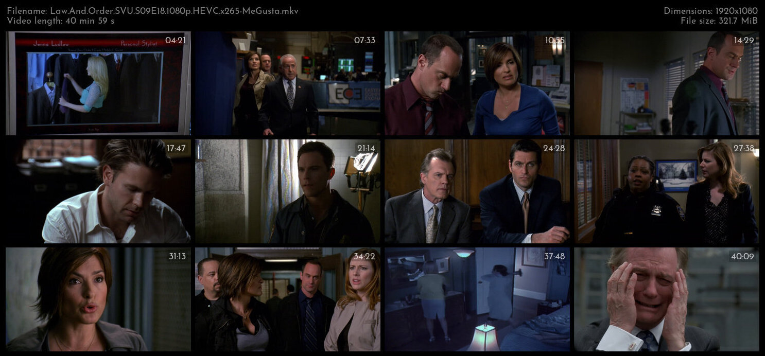 Law And Order SVU S09E18 1080p HEVC x265 MeGusta TGx