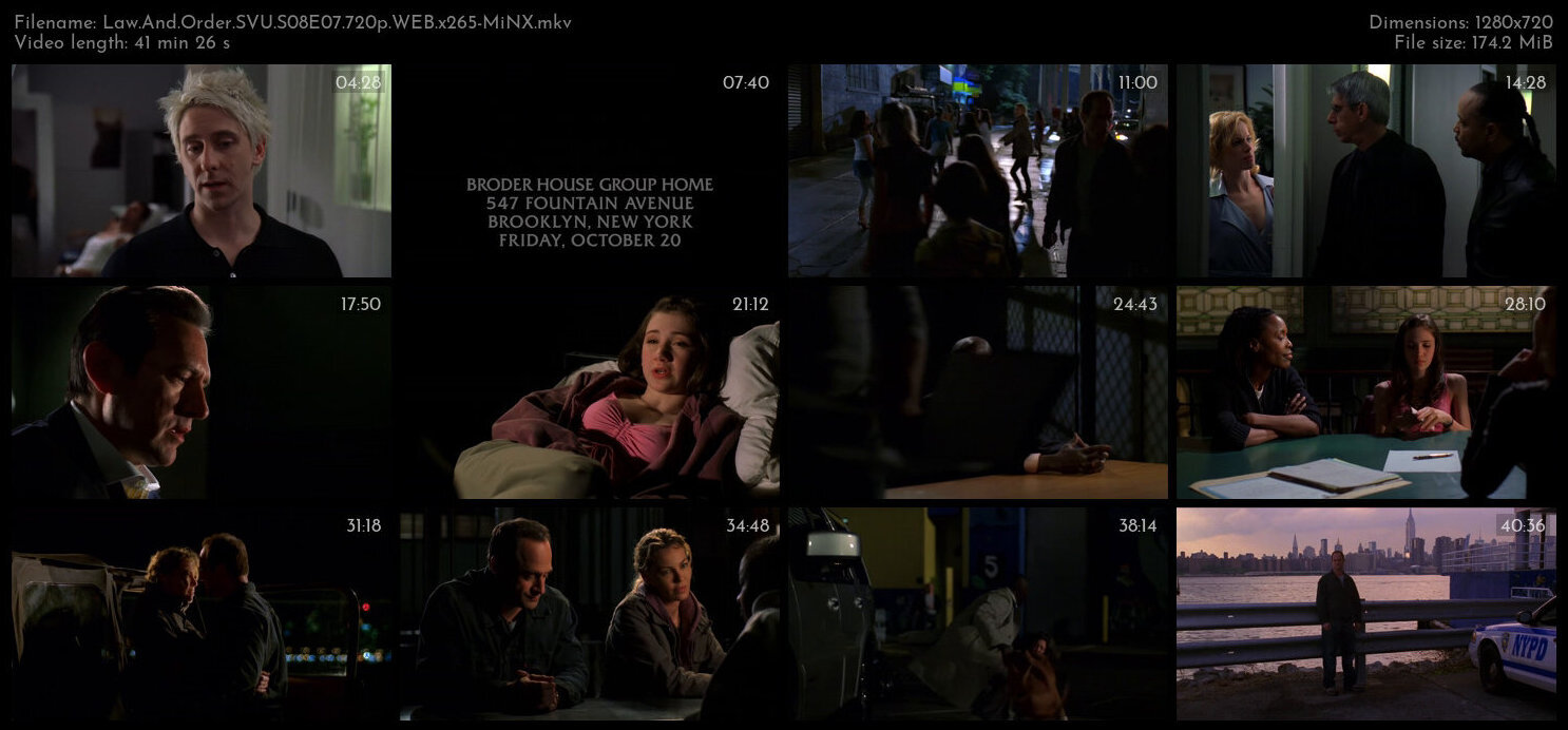 Law And Order SVU S08E07 720p WEB x265 MiNX TGx