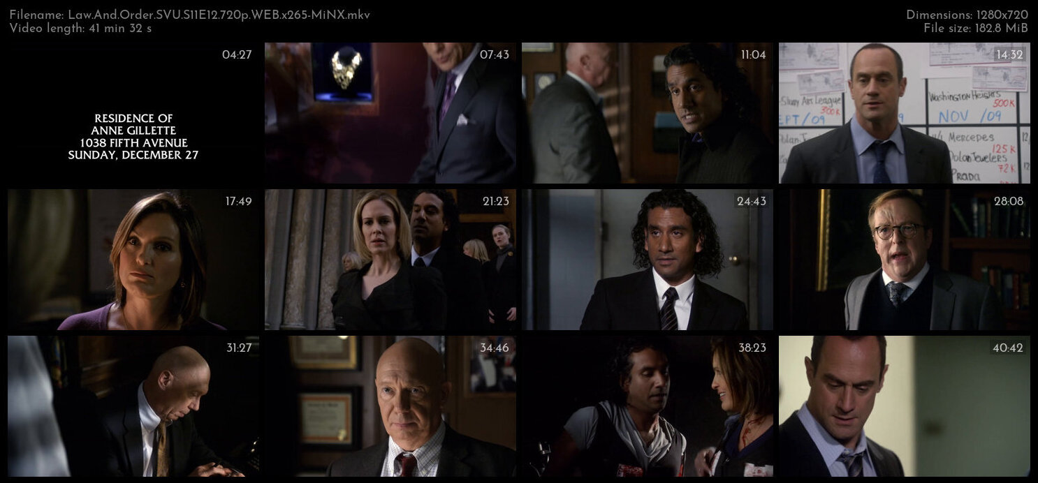 Law And Order SVU S11E12 720p WEB x265 MiNX TGx